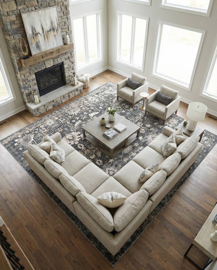 Detail image of 13' x 13' Oregon Square Rug