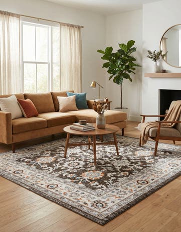 7' 10 x 7' 10 Charlotte Square Rug