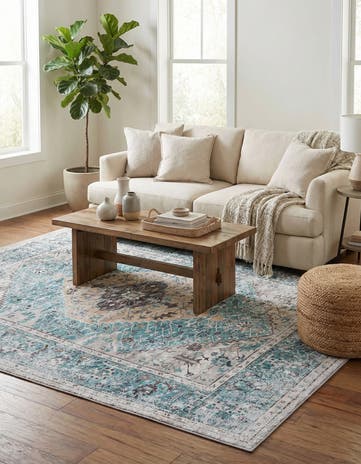 7' 10 x 10' Washable Yara Rug