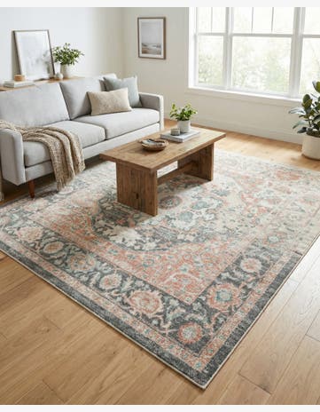 8' x 8' Madeline Vintage Square Rug