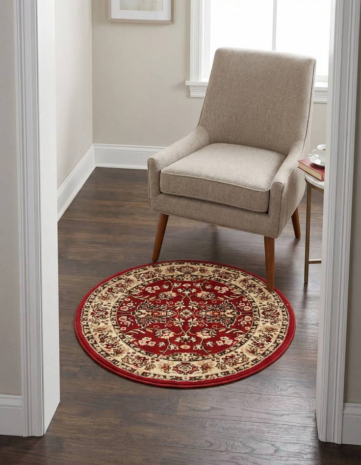 Detail image of 3' x 3' Yasmin Round Rug