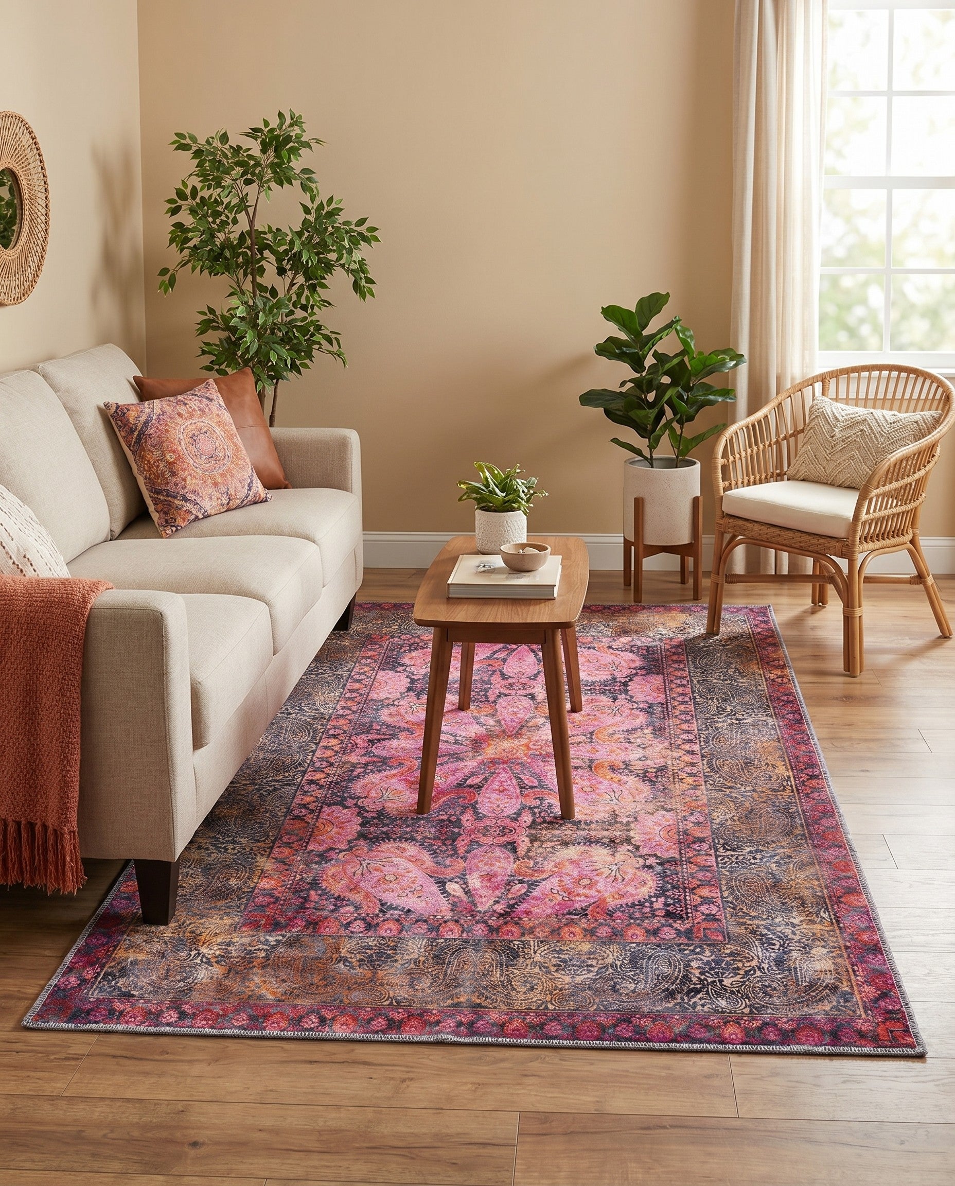 4' x 6' Washable Mangata Rug