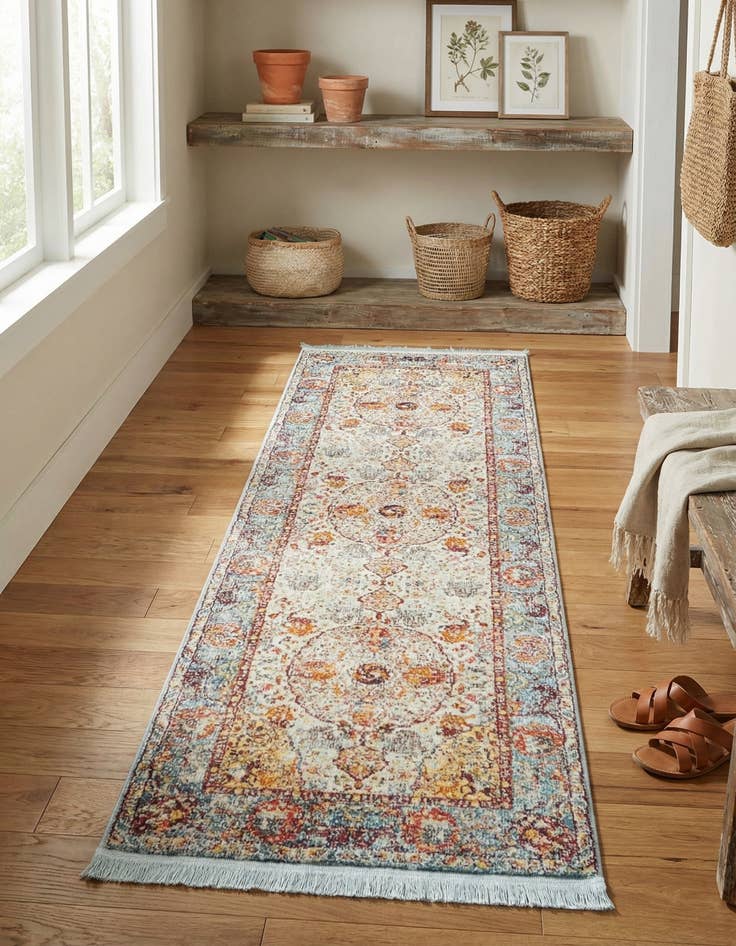 Detail image of 2' 2 x 6' Santiago Runner Rug