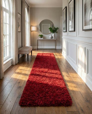  2' 7 x 13' Infinity Shag Runner Rug