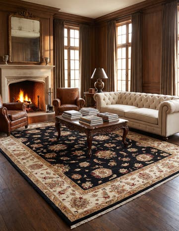 6' 10 x 10' 1 Hand Knotted Ziegler Rug