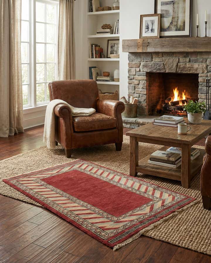3' 1 x 5' 4 Hand Knotted Ziegler Oriental Wool Rug