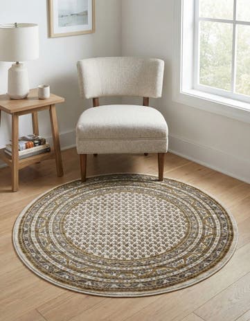 Beige SoHo Round Rug