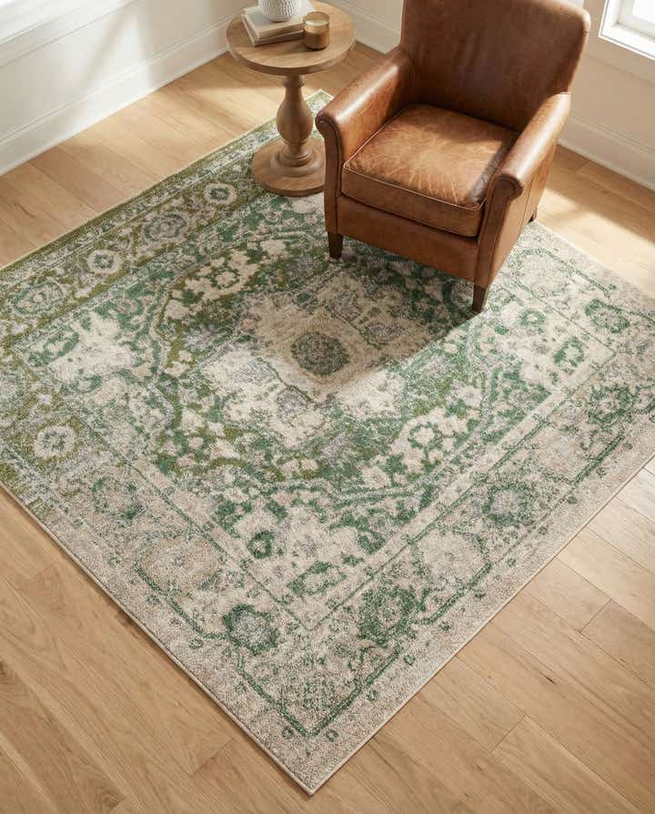5' x 5' Madeline Vintage Square Rug