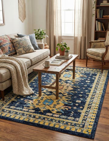 5' 3 x 8' Heris Rug