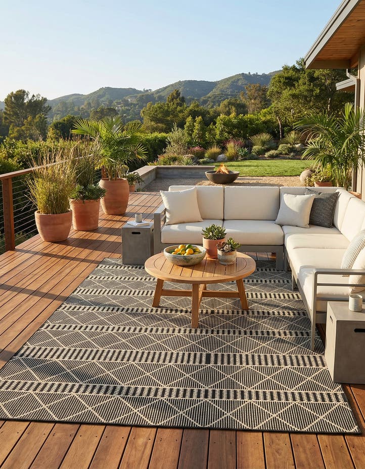 7' 10 x 10' Easy-Clean Lattice Indoor / Outdoo...