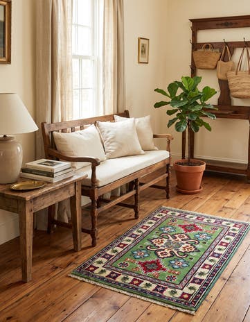 2' 1 x 3' 1 Hand Knotted Kazak Rug
