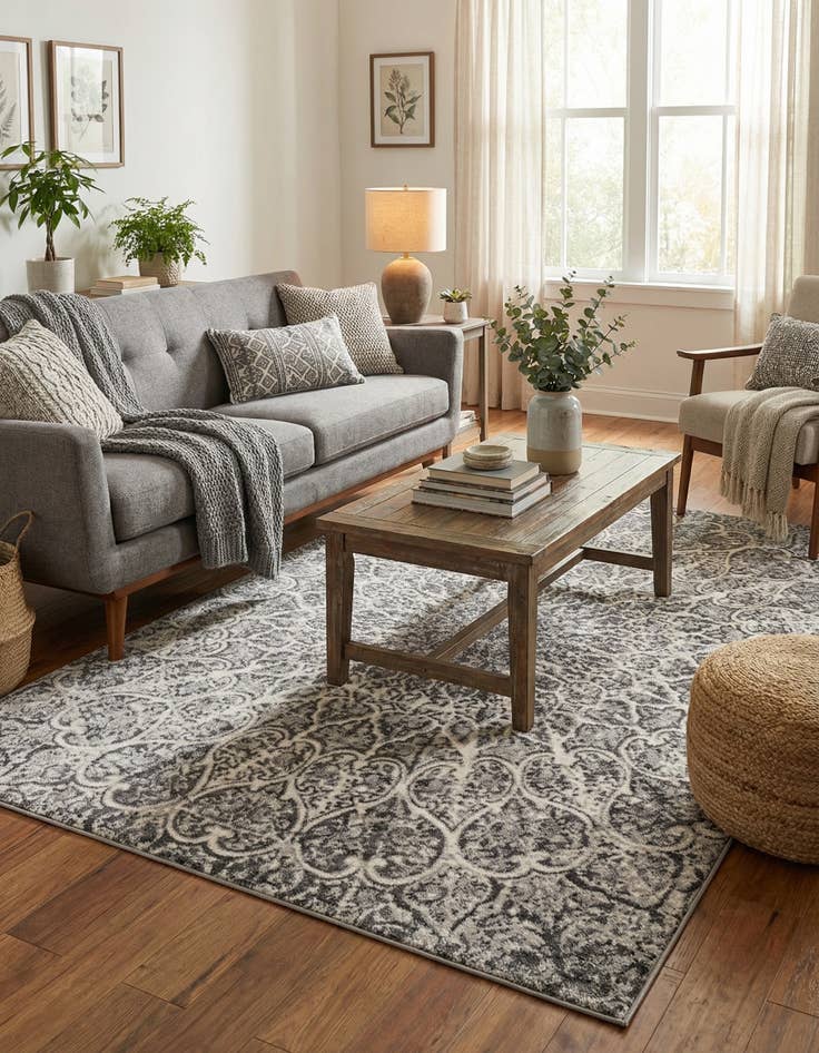 Detail image of 5' 3 x 8' Monte Carlo Rug