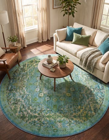 8' x 8' Renaissance Round Rug