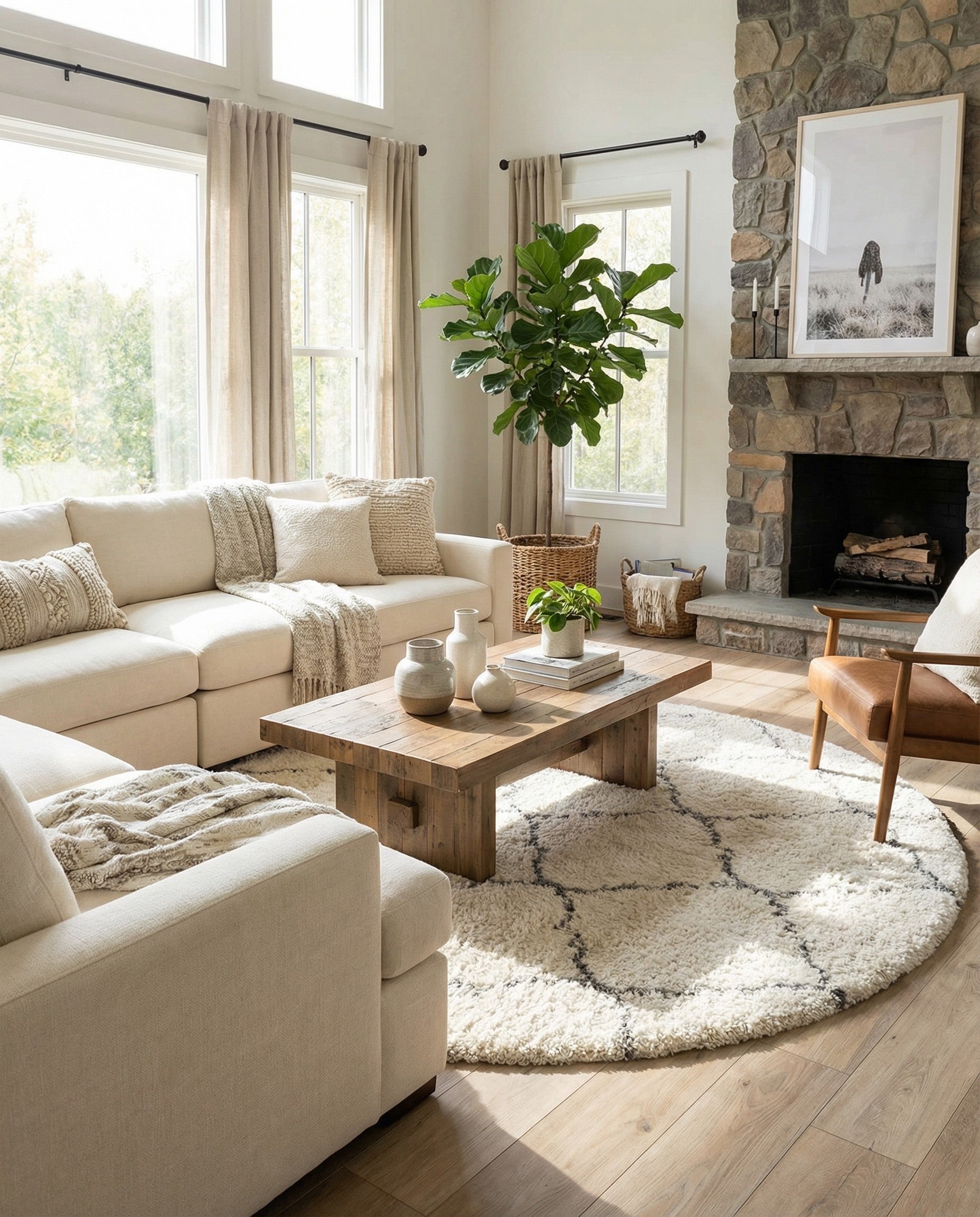 8' x 8' Marrakesh Shag Round Rug