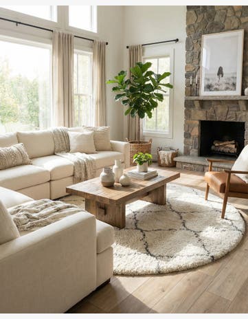 8' x 8' Marrakesh Shag Round Rug