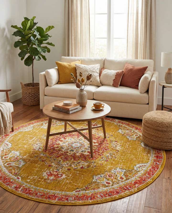 7' x 7' Madeline Round Rug