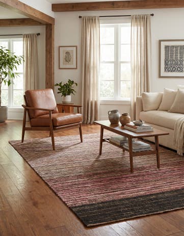 5' x 8' Hand Knotted Modern Ziegler Rug