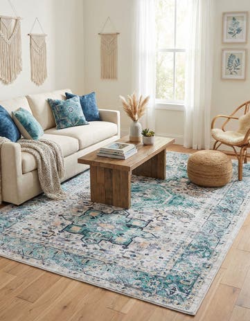 6' x 9' Washable Yara Rug
