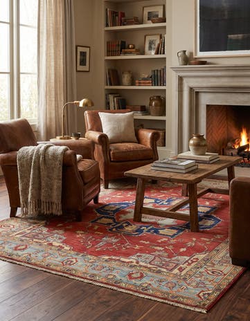 5' x 6' 3 Hand Knotted Kazak Rug