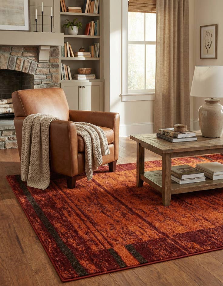 Detail image of 5' 3 x 8' Harvest Rug