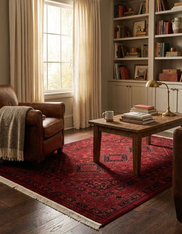 5' 3 x 7' Bokhara Rug