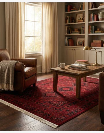 5' 3 x 7' Bokhara Rug