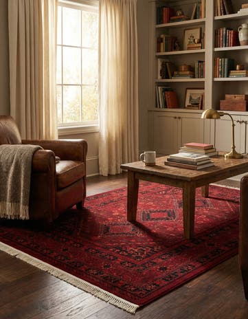 5' 3 x 7' Bokhara Rug
