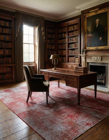 9' 6 x 11' 2 Vintage Royal Wool Square Rug
