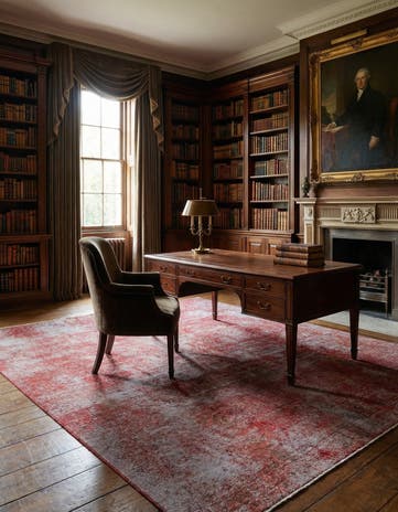 9' 6 x 11' 2 Vintage Royal Wool Square Rug