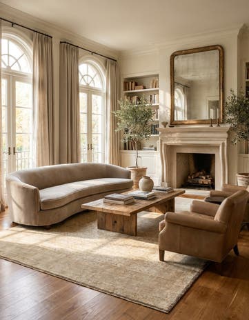 9' 3 x 12' 3 Hand Knotted Oushak Wool Rug