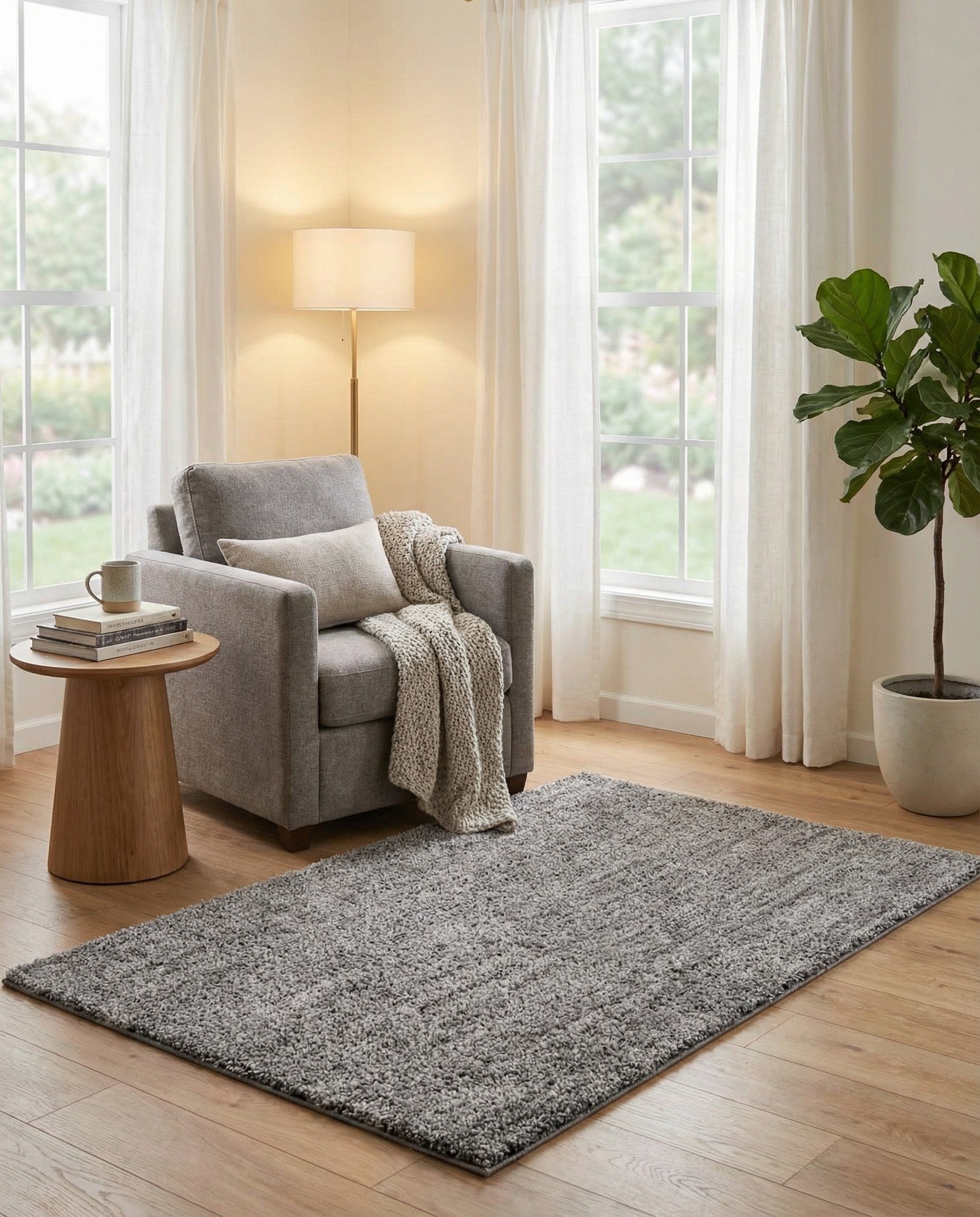 3' 3 x 5' 3 Jill Zarin Shaggy Chic Rug