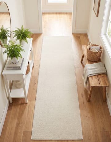 2' 7 x 8' Soft Touch Cloud Runner Rug