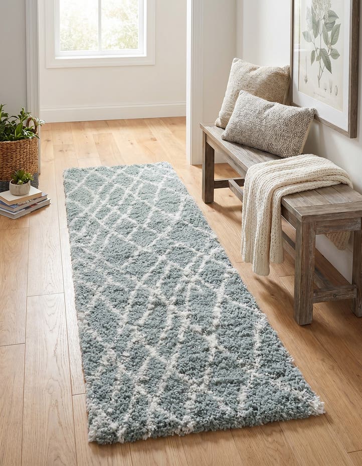 2' x 6' 7 Soft Touch Shag Runner ...