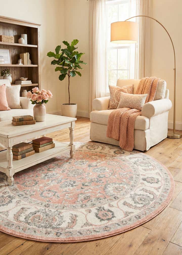 7' x 7' Aurelia Round Rug