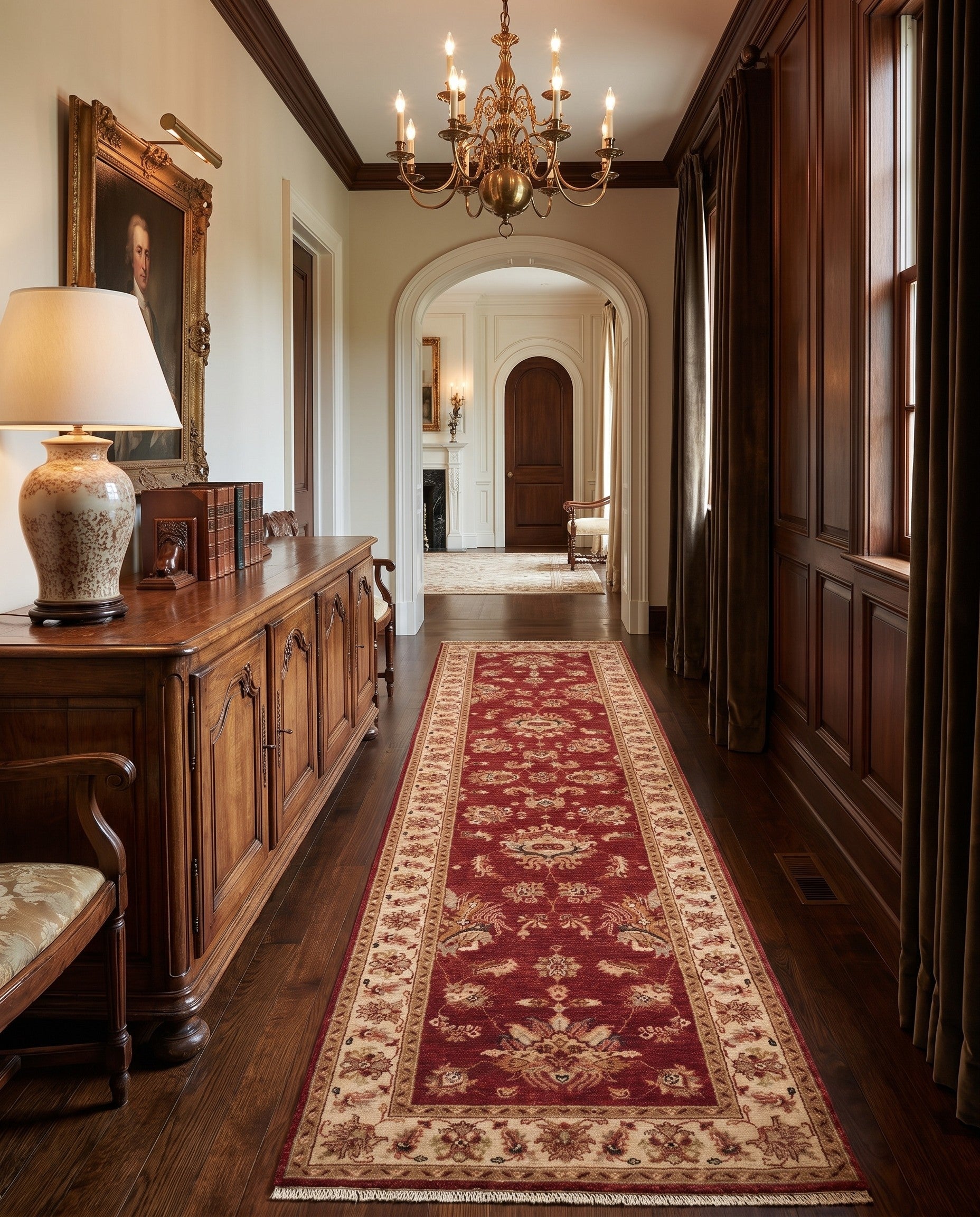 2' 9 x 10' 1 Hand Knotted Ziegler Runner Rug