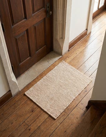 Oat Beige Hand Woven Jill Zarin English Manor Wool Rug