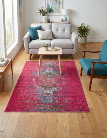 4' x 6' Washable Carnevale Rug