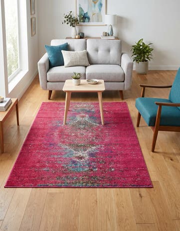 4' x 6' Washable Carnevale Rug
