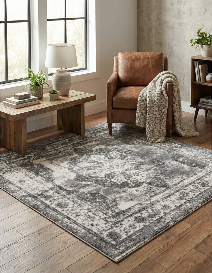 Detail image of 5' 3 x 5' 3 Monte Carlo Square Rug