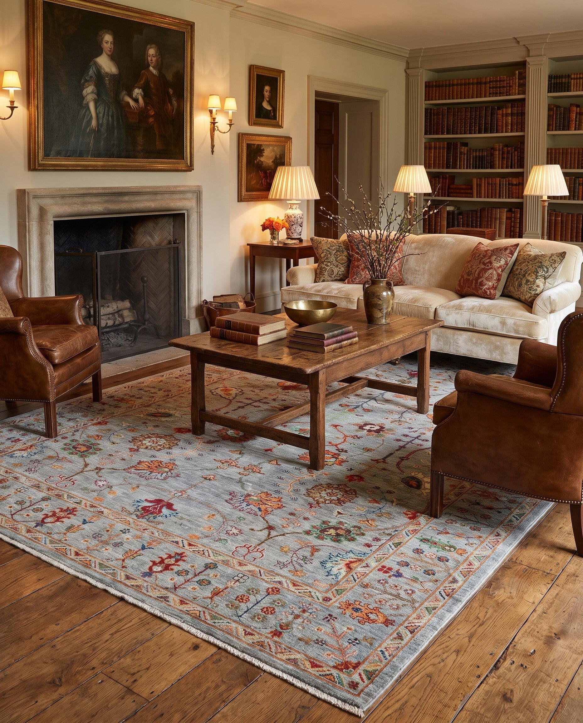 6' 8 x 9' 10 Hand Knotted Ariana Ziegler Rug