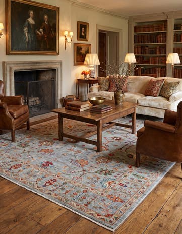 6' 8 x 9' 10 Hand Knotted Ariana Ziegler Rug