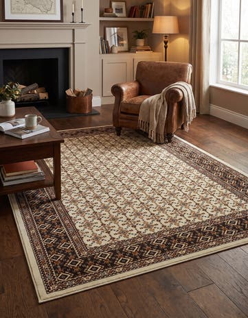 4' x 6' Nain Design Rug