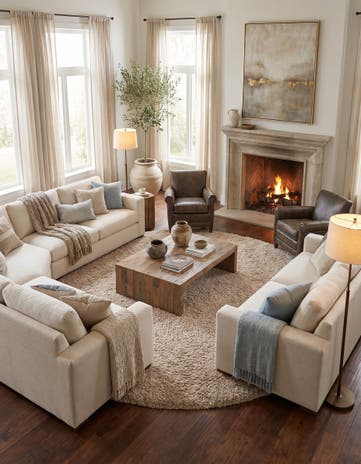 10' x 10' Zermatt Shag Round Rug