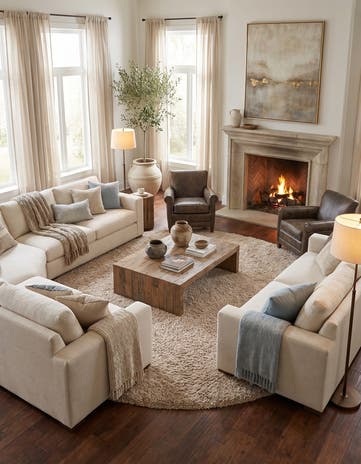 10' x 10' Zermatt Shag Round Rug