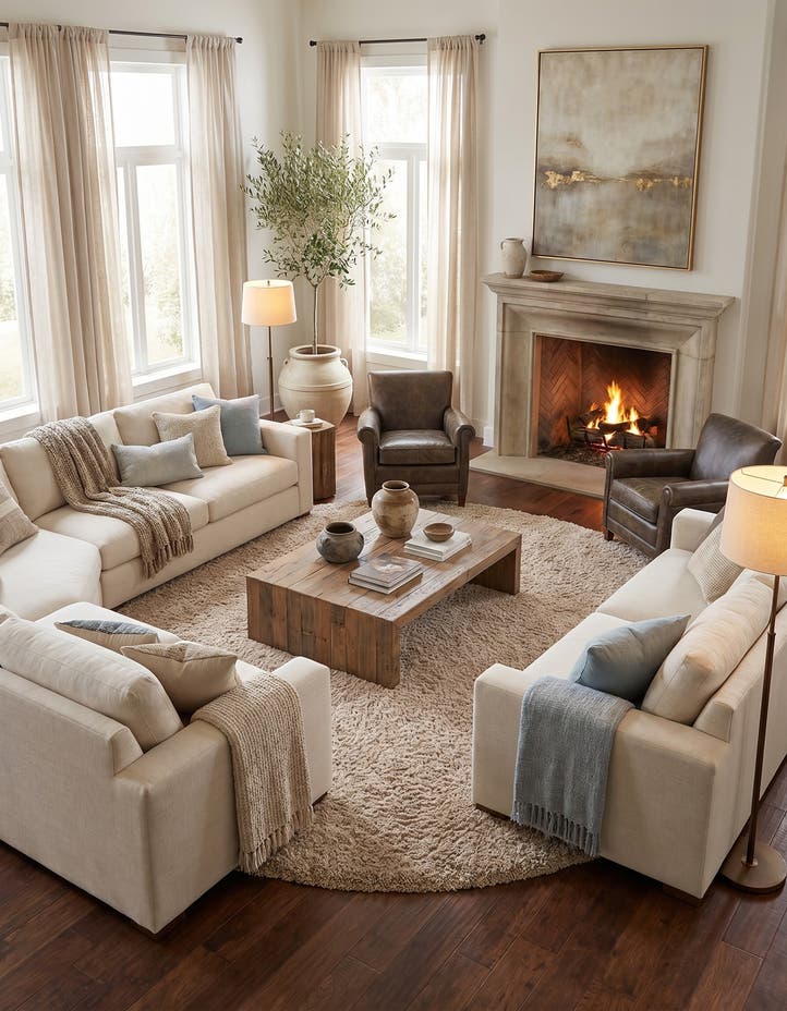 10' x 10' Zermatt Shag Round Rug