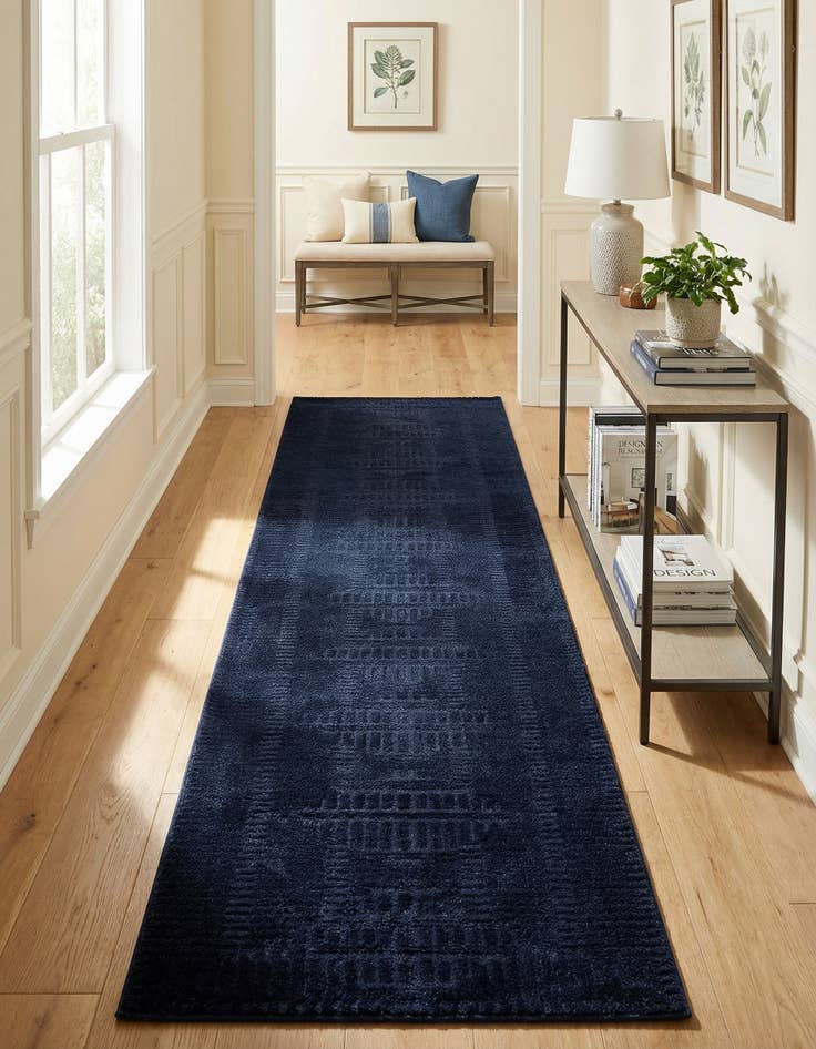 Detail image of 2' 7 x 12' Textura Designer Runner Rug