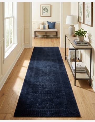 2' 7 x 12' Textura Designer Runner Rug