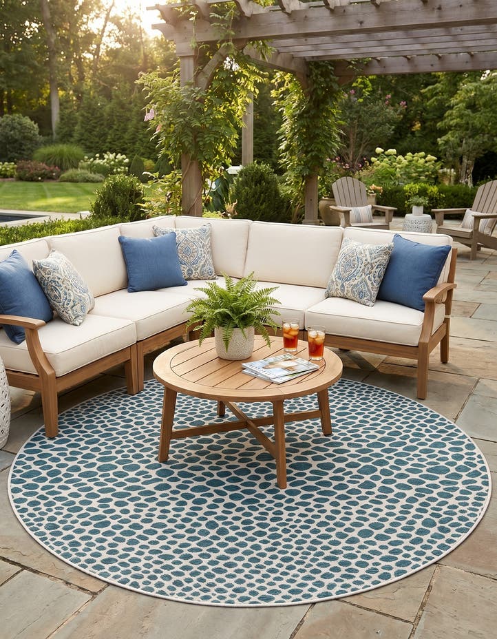 7' x 7' Easy-Clean Jill Zarin Indoor / Out...