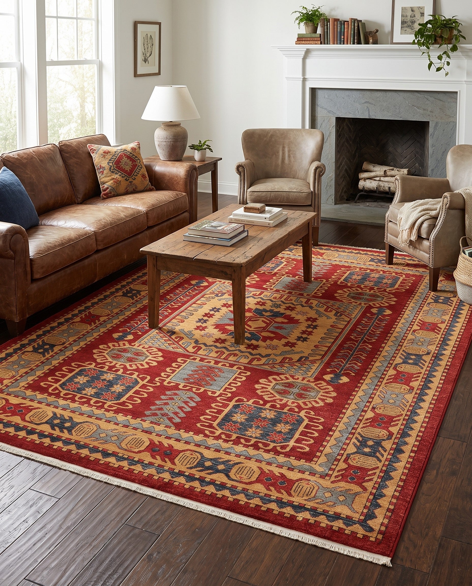 Red Sara Rug