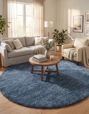 10' x 10' Jill Zarin Shaggy Chic Round Rug